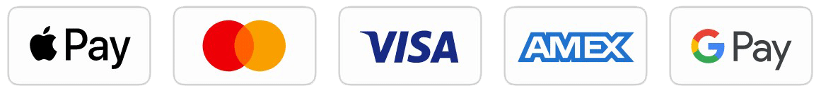 Accepted payment methods