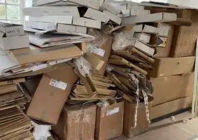 how to get rid of cardboard