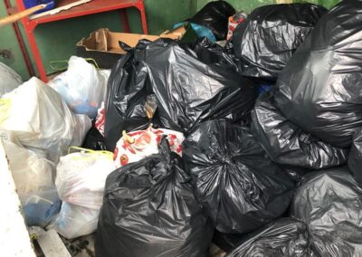 garage rubbish collection